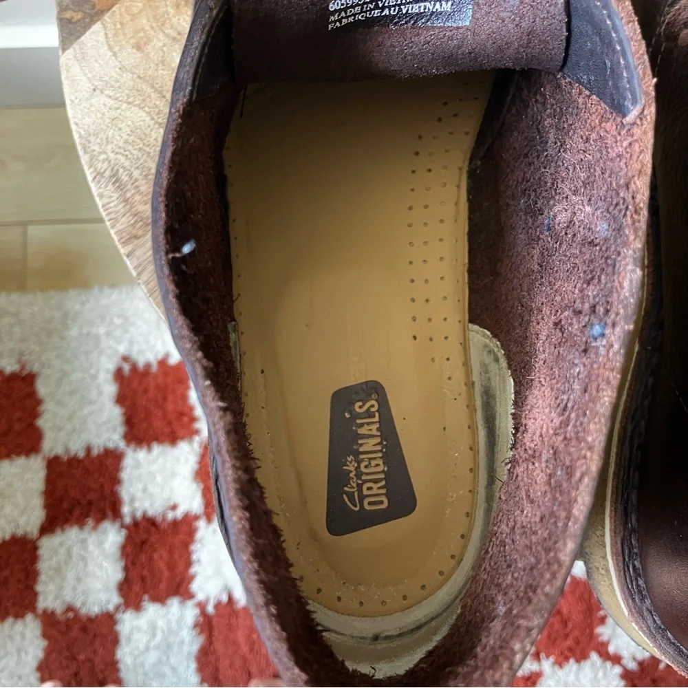 Clarks Originals | Waxed Full Grain Leather Desert Boot